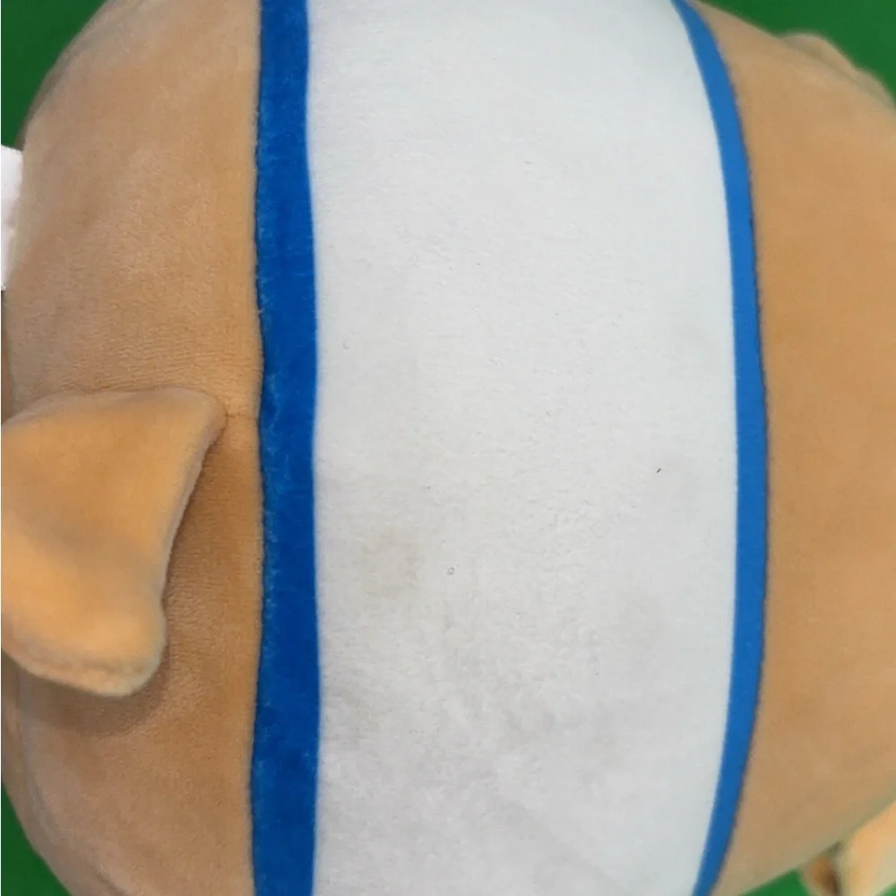 Squishmallows Spencer Tan and White Stuffed Dog with Floppy Ears 5below